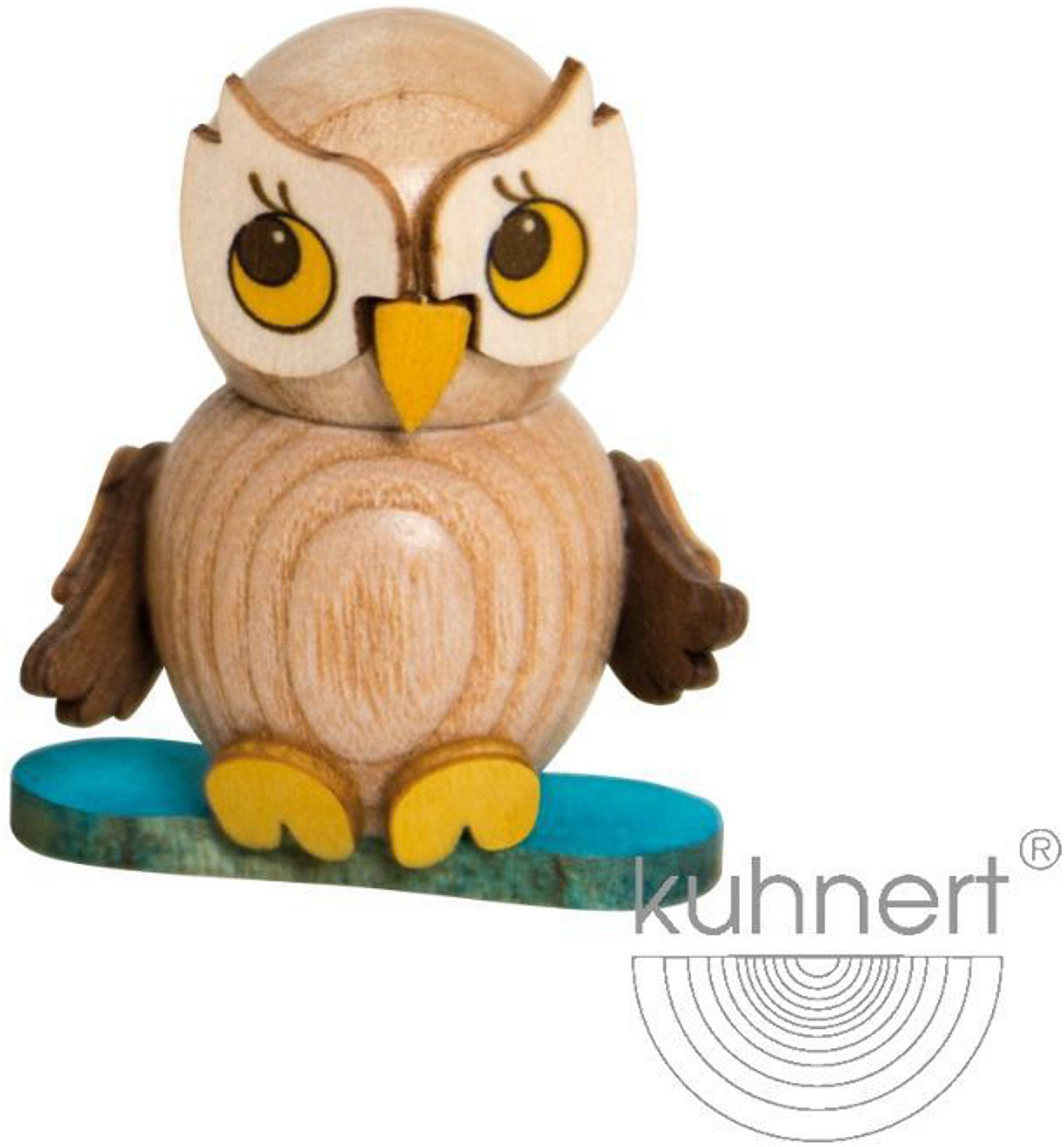 Drechslerei Kuhnert Eulenkind mit Snowboard Drechslerei Kuhnert Eulenkind mit Snowboard