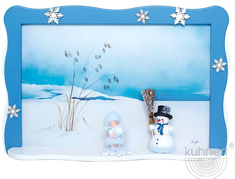 Drechslerei Kuhnert Schneeflöckchenbild - Grashalme Drechslerei Kuhnert Schneeflöckchenbild - Grashalme