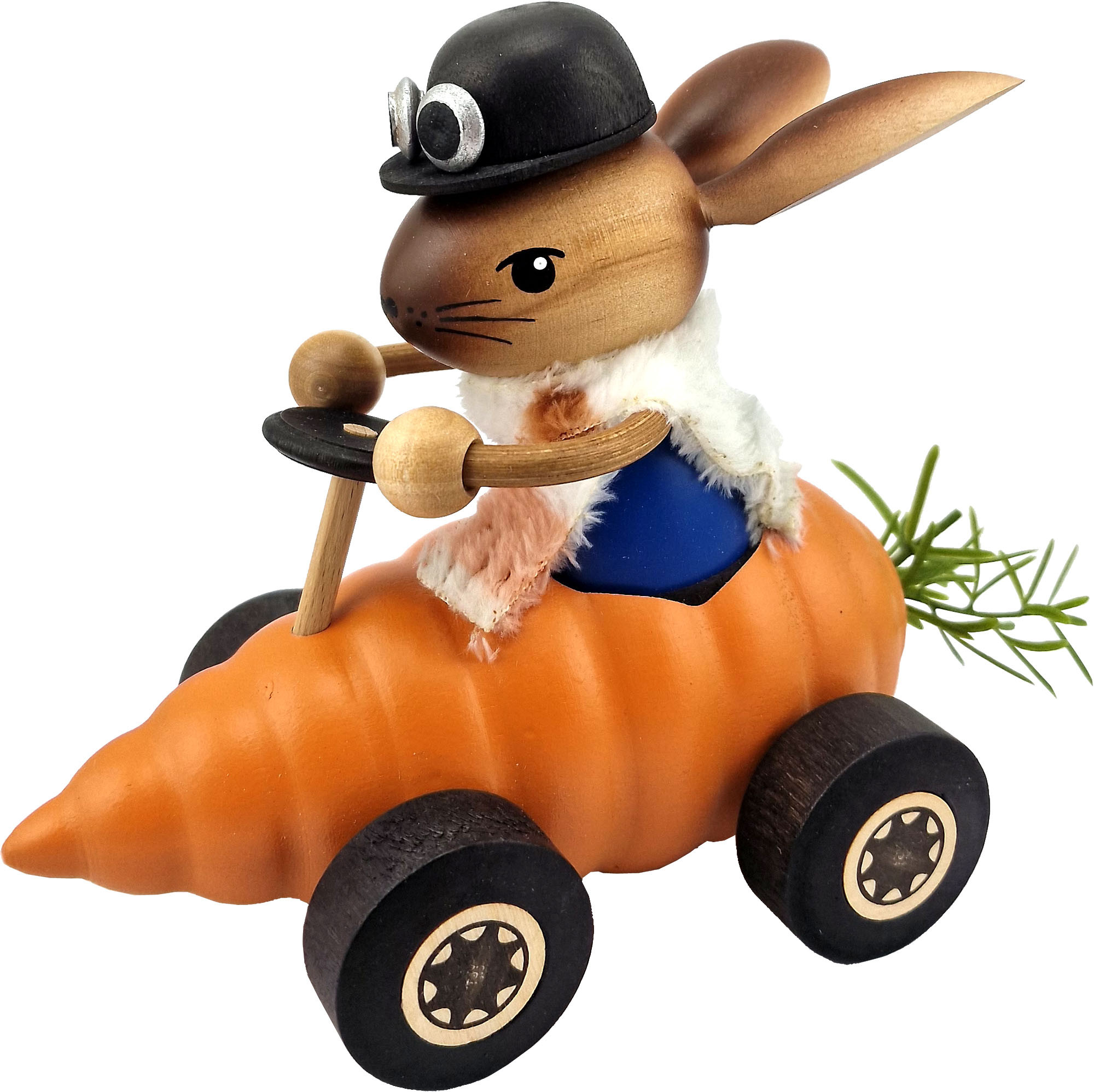 Drechslerei Kuhnert Hase im Möhrenauto Drechslerei Kuhnert Hase im Möhrenauto