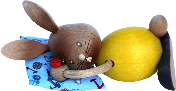 Drechslerei Kuhnert Stupsi Hase Schlafmütze Drechslerei Kuhnert Stupsi Hase Schlafmütze