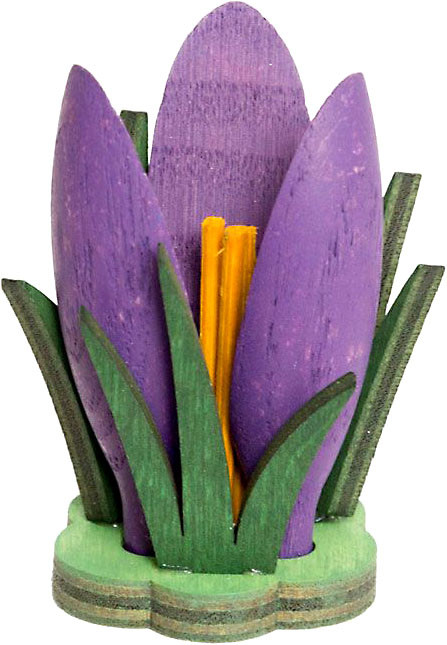 Drechslerei Kuhnert Krokus, lila Drechslerei Kuhnert Krokus, lila