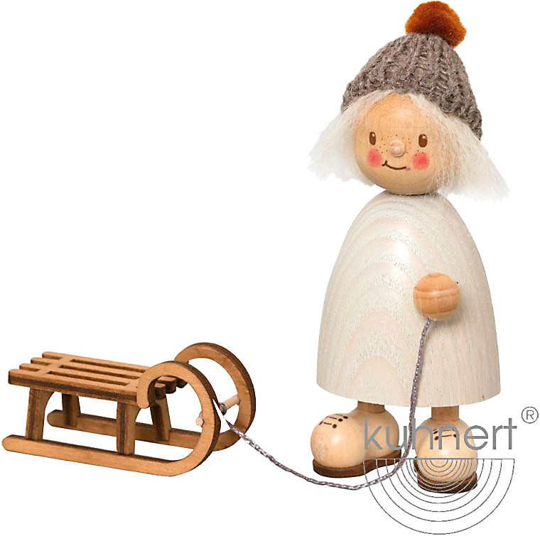 Drechslerei Kuhnert Finn mit Schlitten Drechslerei Kuhnert Finn mit Schlitten