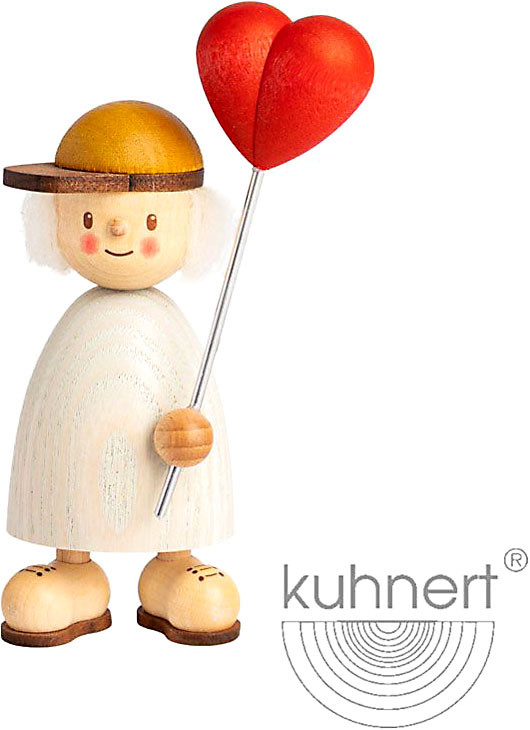 Drechslerei Kuhnert Finn mit Herzballon Drechslerei Kuhnert Finn mit Herzballon