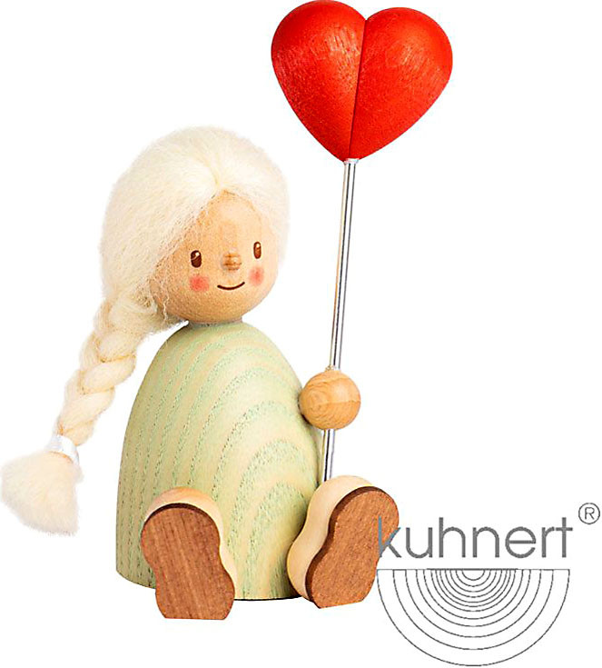 Drechslerei Kuhnert Finja mit Herzballon Drechslerei Kuhnert Finja mit Herzballon