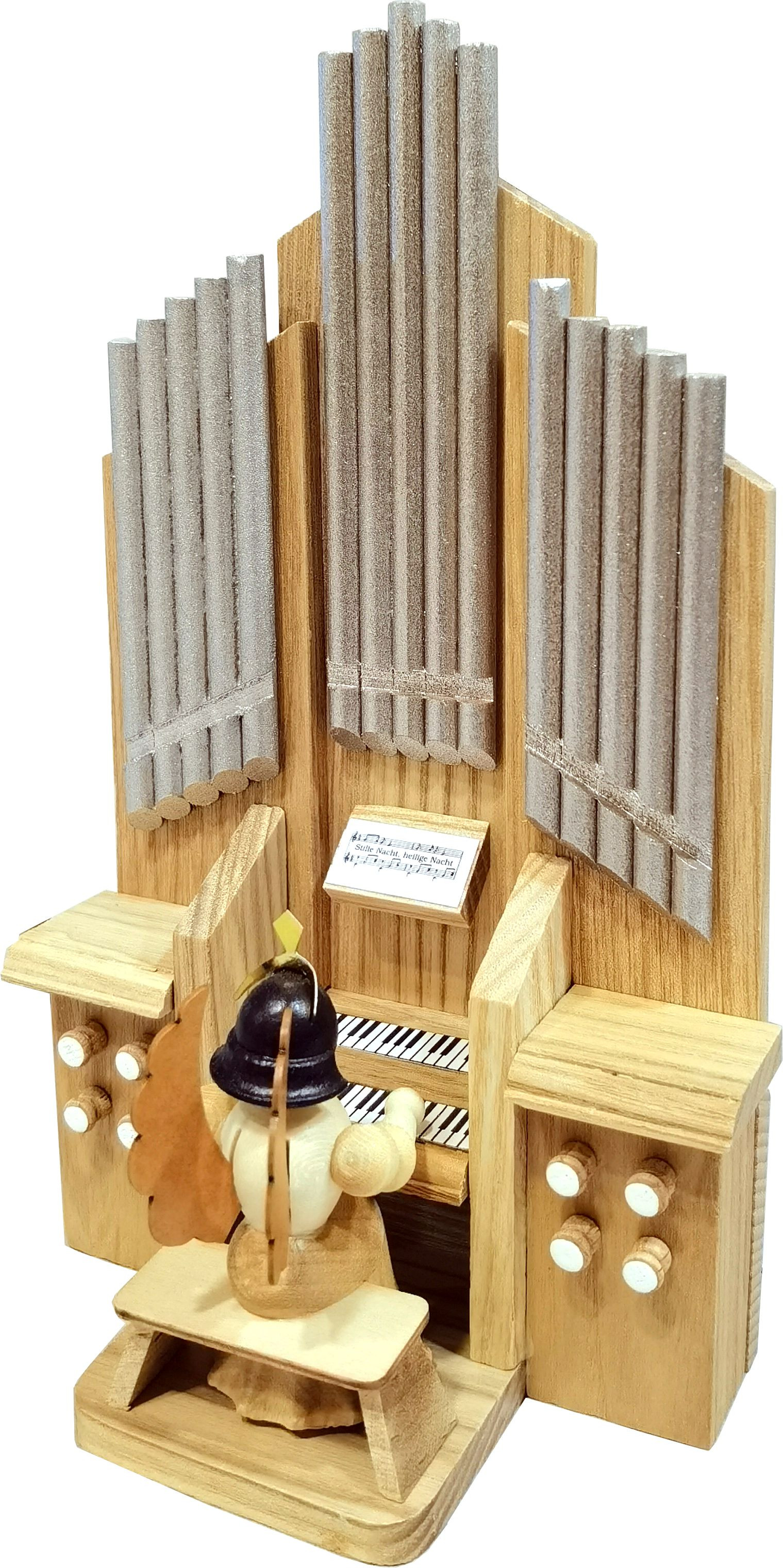 Drechslerei Kuhnert Konzertengel an Orgel, natur Drechslerei Kuhnert Konzertengel an Orgel, natur