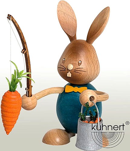 Drechslerei Kuhnert Stupsi Hase Möhrenangler Drechslerei Kuhnert Stupsi Hase Möhrenangler
