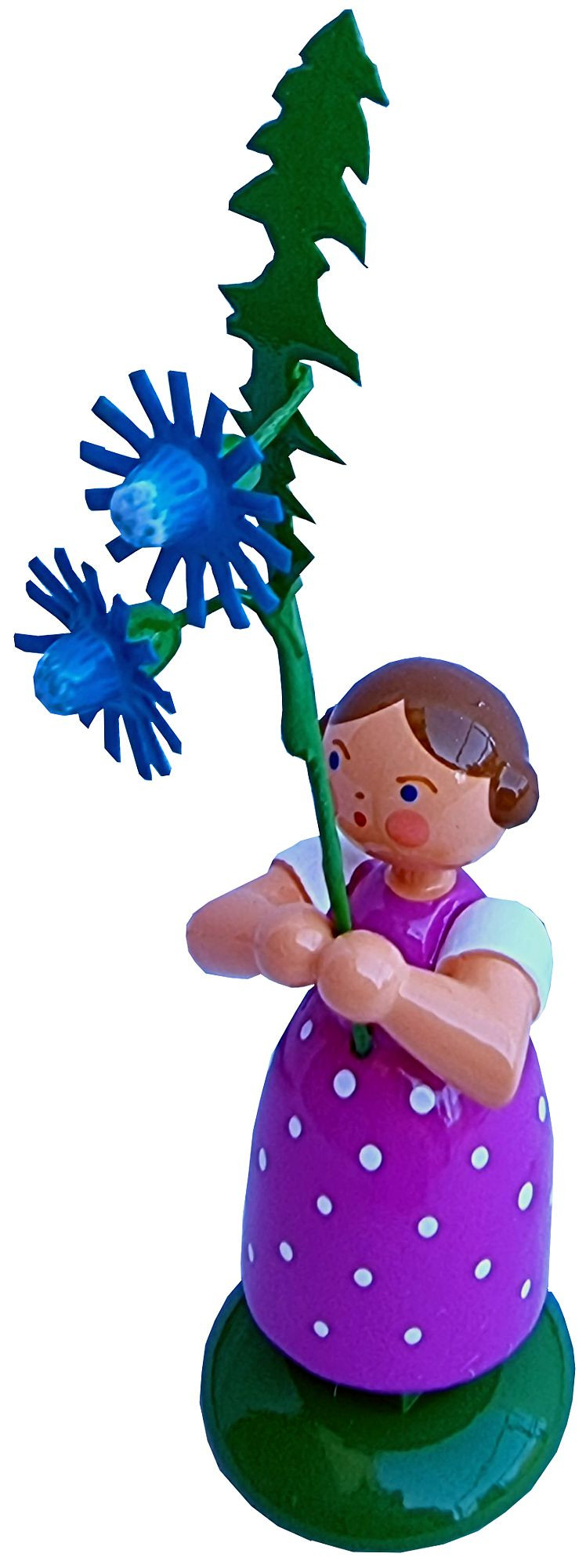 HoDreWa Legler Wiesenblumenmädchen mit Wegwarte HoDreWa Legler Wiesenblumenmädchen mit Wegwarte
