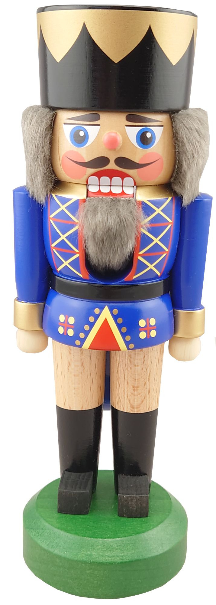 Nussknacker König, blau Nussknacker König, blau