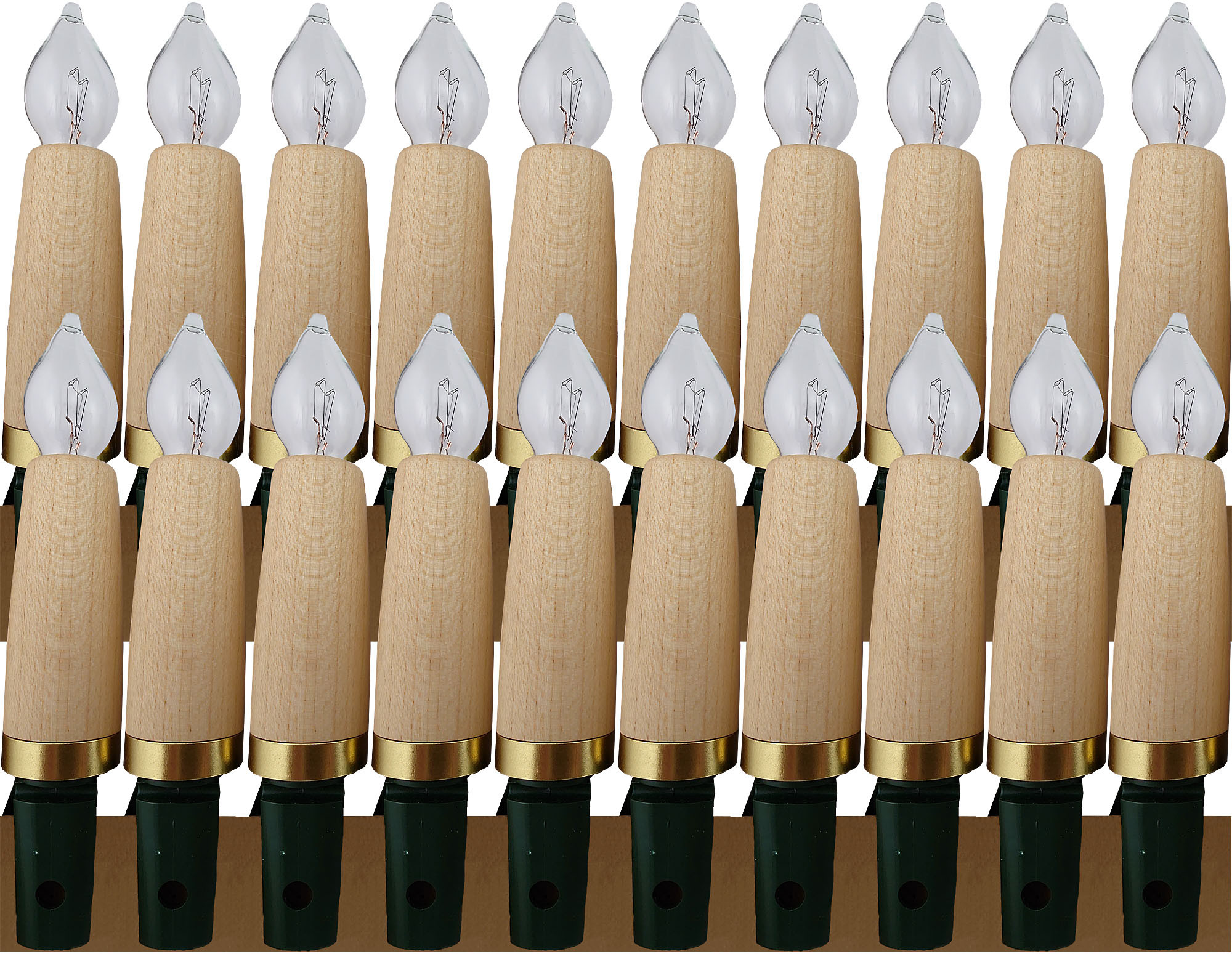NARVA Lichterkette mit Holzschaft - Ahorn, 20-tlg NARVA Lichterkette mit Holzschaft - Ahorn, 20-tlg