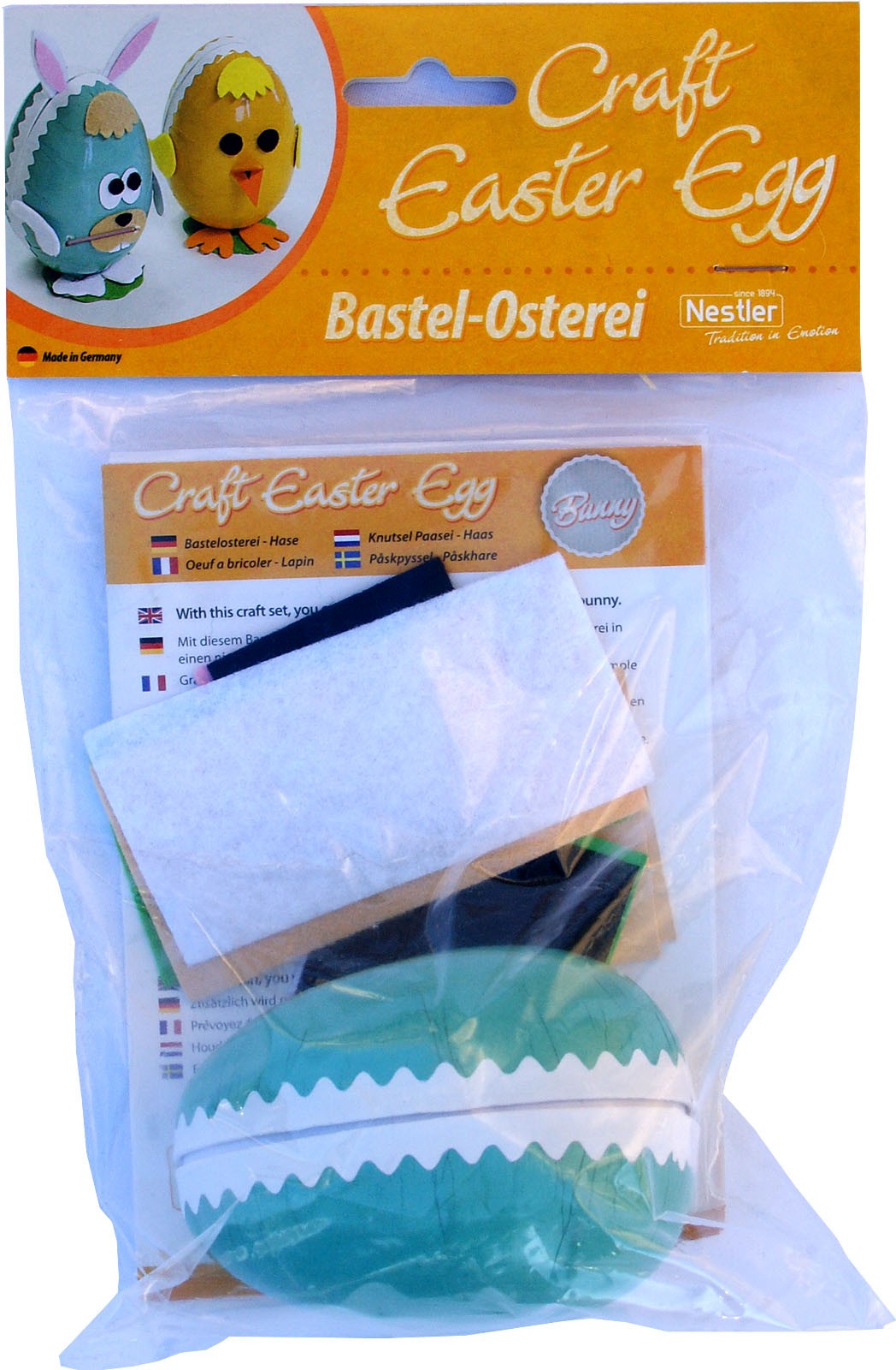 Nestler Osterei Bastelset Hase Nestler Osterei Bastelset Hase