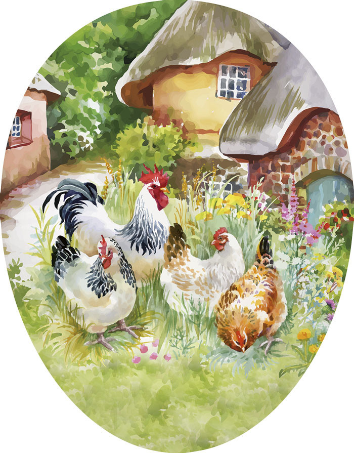 Nestler XXL Osterei Landleben Nestler XXL Osterei Landleben