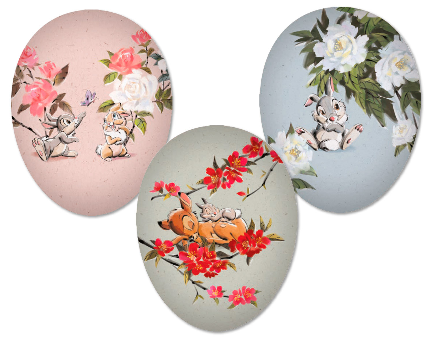 Nestler Ostereier 3er Set - Serie Disney Frühlingslieblinge, 15cm Nestler Ostereier 3er Set - Serie Disney Frühlingslieblinge, 15cm