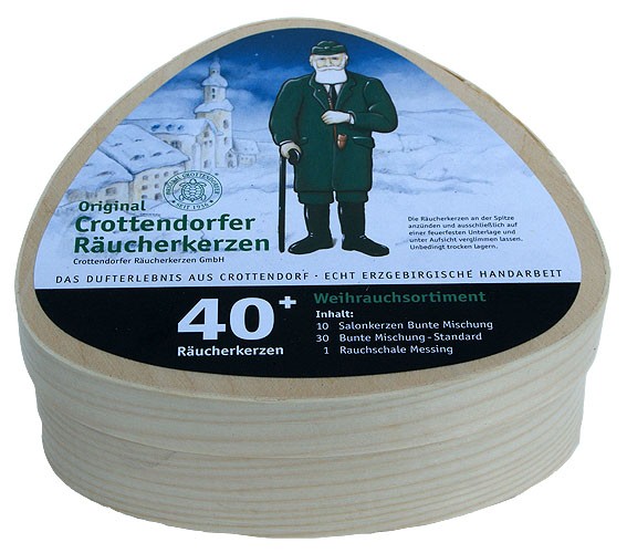 Crottendorfer Geschenkset Spanschachtel 40+