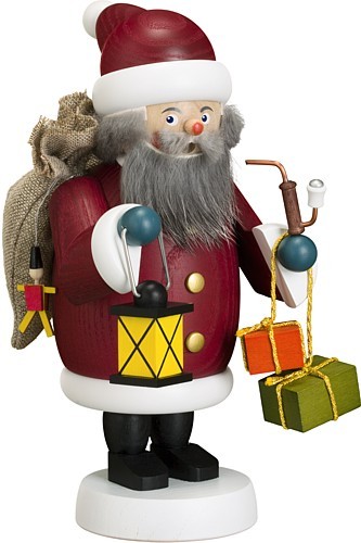 Seiffener Volkskunst eG Räuchermann Weihnachtsmann - gemütliche Typen Seiffener Volkskunst eG Räuchermann Weihnachtsmann - gemütliche Typen