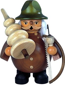 Kleinkunst Müller Räuchermann Baumfäller, klein Kleinkunst Müller Räuchermann Baumfäller, klein