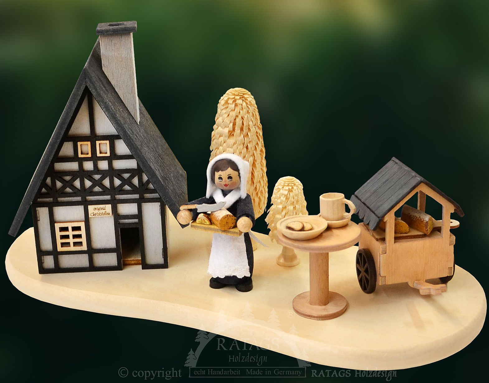 Ratags Räucherhaus - Stollenmädchen Ratags Räucherhaus - Stollenmädchen