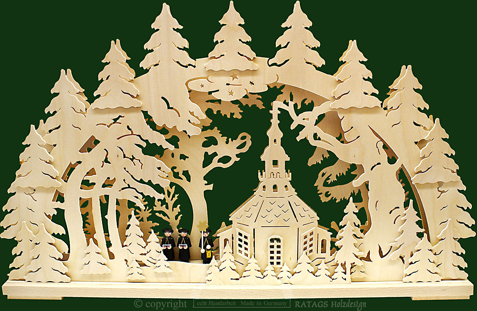 RATAGS 3D-Schwibbogen Sternsänger, gross RATAGS 3D-Schwibbogen Sternsänger, gross