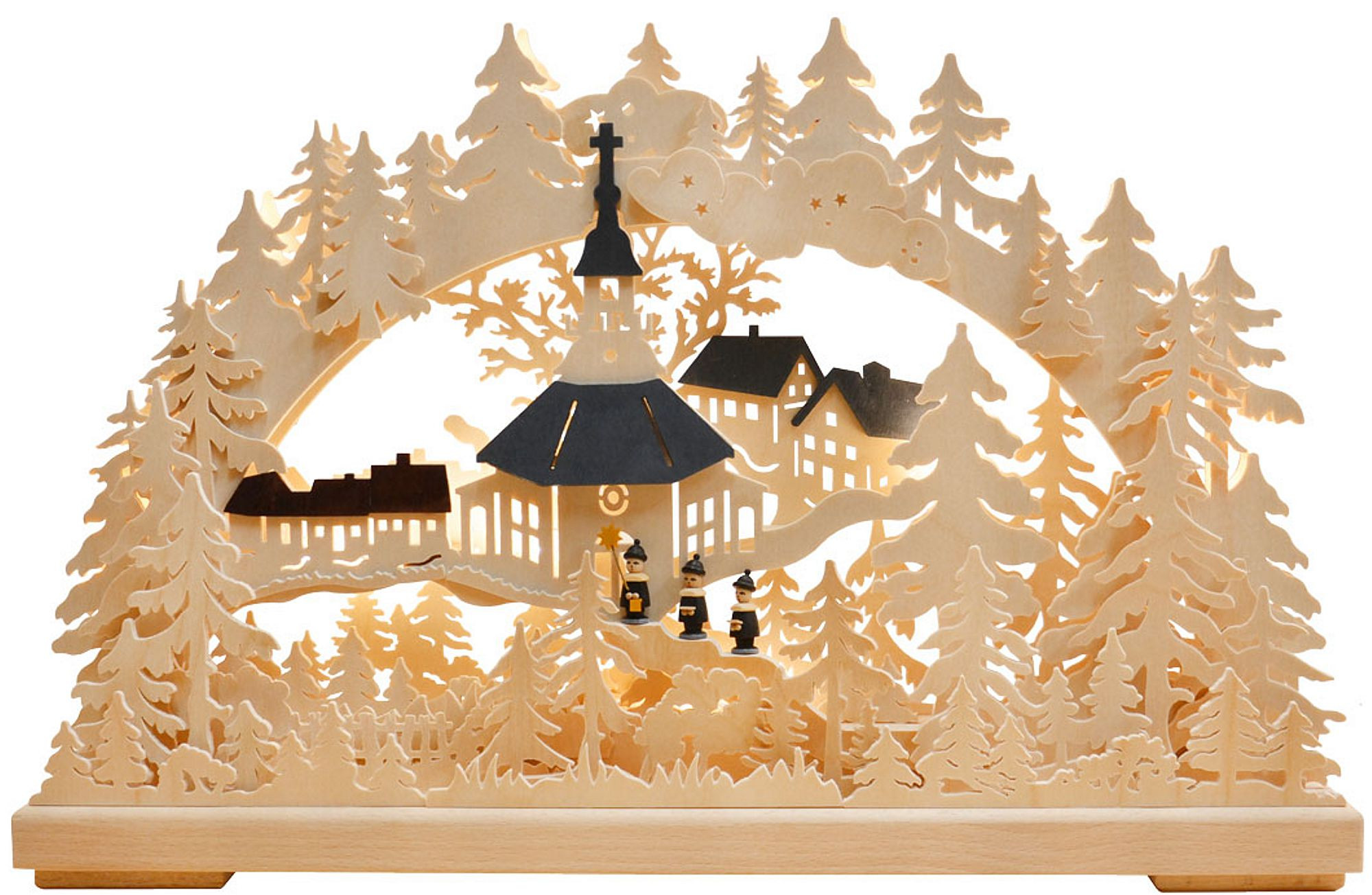 Ratags 3D-Schwibbogen Kirchberg klein Ratags 3D-Schwibbogen Kirchberg klein