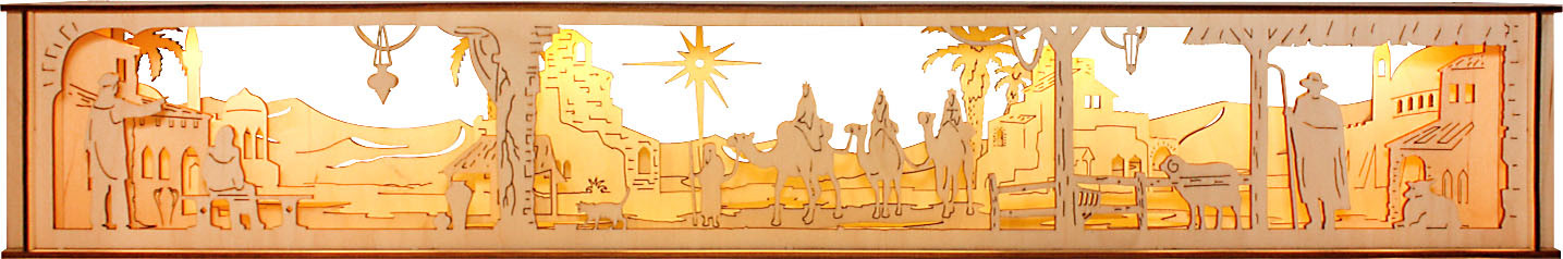 rauta Unterbau für Schwibbogen - Bethlehem rauta Unterbau für Schwibbogen - Bethlehem