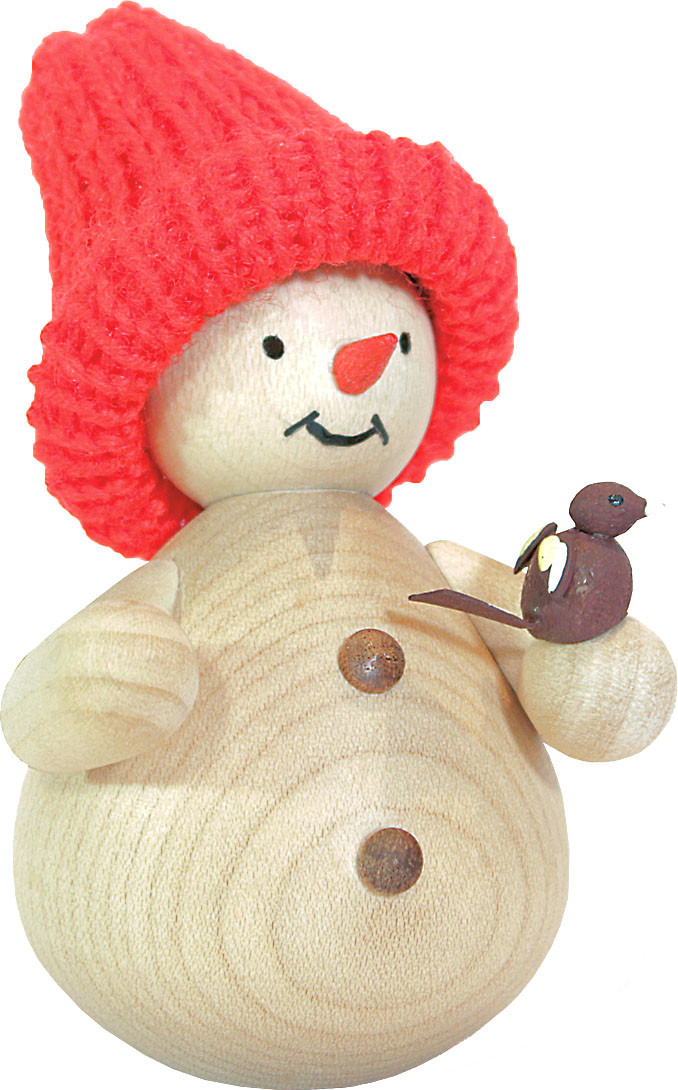rauta Schneemann mit Vogel rauta Schneemann mit Vogel
