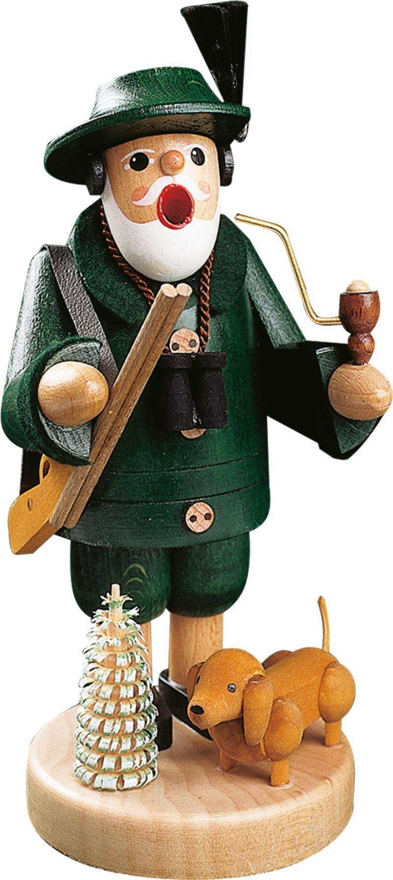 Richard Glässer Räuchermann Förster mit Dackel Richard Glässer Räuchermann Förster mit Dackel