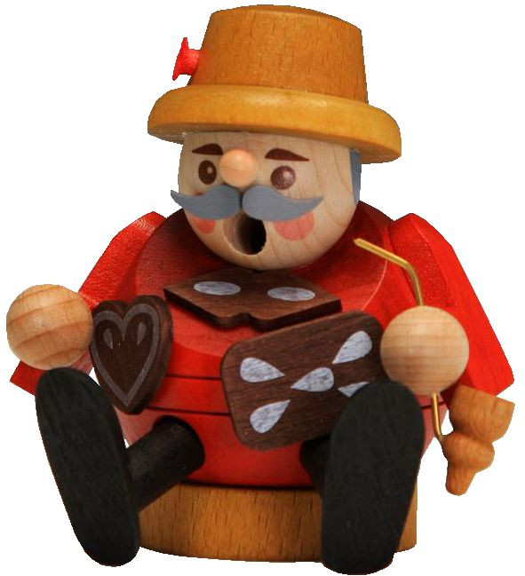 Richard Glässer Minikugelrauchmann Pfefferkuchenverkäufer Richard Glässer Minikugelrauchmann Pfefferkuchenverkäufer
