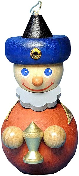 Richard Glässer Baumbehang König mit blauem Turban Richard Glässer Baumbehang König mit blauem Turban