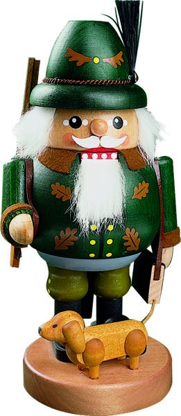 Richard Glässer Nussknacker Förster mit Dackel Richard Glässer Nussknacker Förster mit Dackel