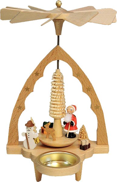 Richard Glässer Teelichtpyramide Nikolaus Richard Glässer Teelichtpyramide Nikolaus