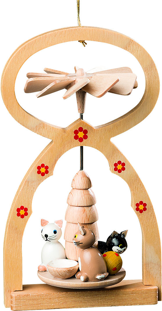 Richard Glässer Baumschmuck Wärmespiel Katzen Richard Glässer Baumschmuck Wärmespiel Katzen