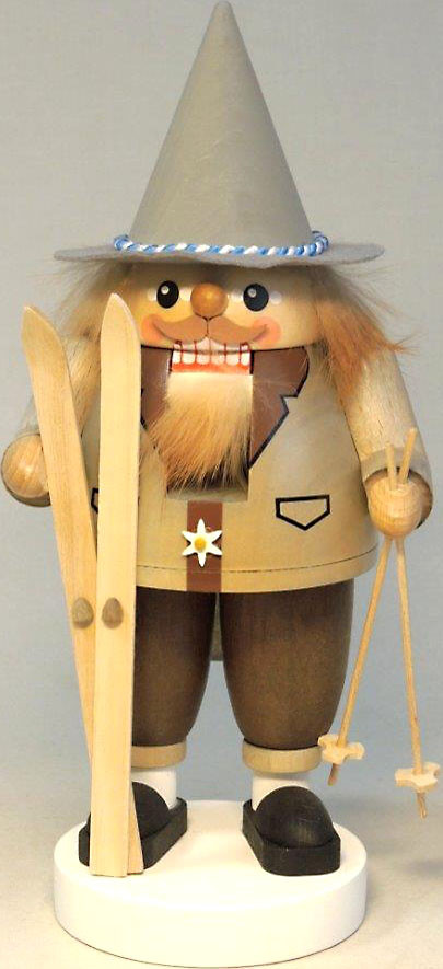 Richard Glässer Nussknacker Bayer mit Ski Richard Glässer Nussknacker Bayer mit Ski