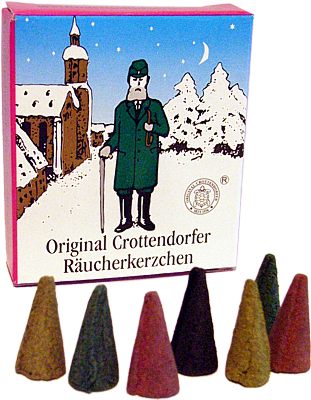Crottendorfer Mini-Räucherkerzen Bunte Mischung