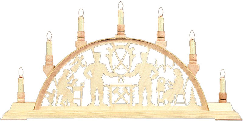 Holger Seidel Schwibbogen Bergmann - Erzgebirge, klein Holger Seidel Schwibbogen Bergmann - Erzgebirge, klein