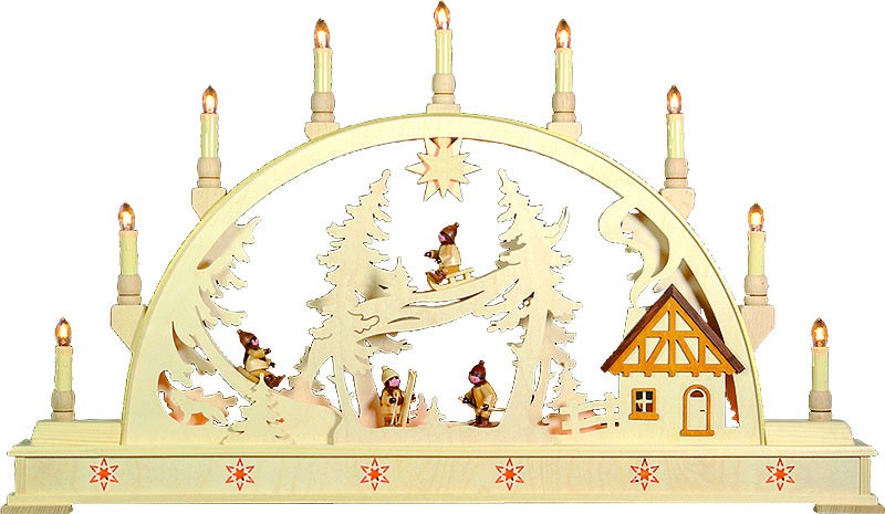 Holger Seidel Schwibbogen Winterkinder Holger Seidel Schwibbogen Winterkinder