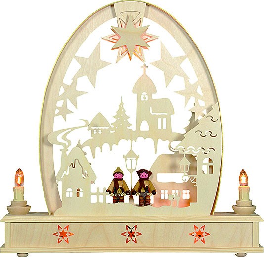 Holger Seidel Schwibbogen Seidelbogen groß - Winterdorf Holger Seidel Schwibbogen Seidelbogen groß - Winterdorf
