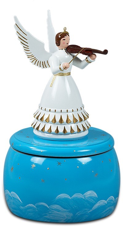 Ellmann Spieldose Rokokoengel Ellmann Spieldose Rokokoengel