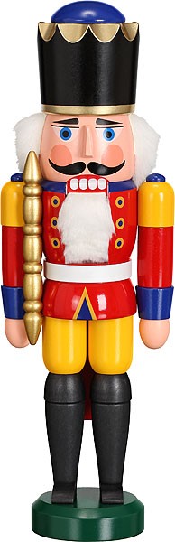 Seiffener Volkskunst eG Nussknacker König rot Seiffener Volkskunst eG Nussknacker König rot