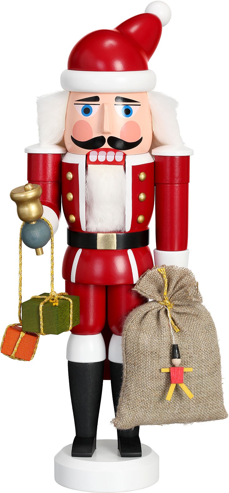 Seiffener Volkskunst eG Nussknacker Weihnachtsmann Seiffener Volkskunst eG Nussknacker Weihnachtsmann