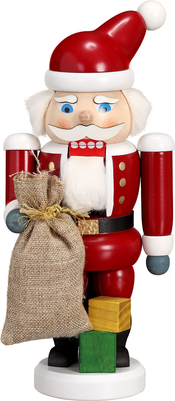 Seiffener Volkskunst eG Nussknacker Weihnachtsmann Seiffener Volkskunst eG Nussknacker Weihnachtsmann