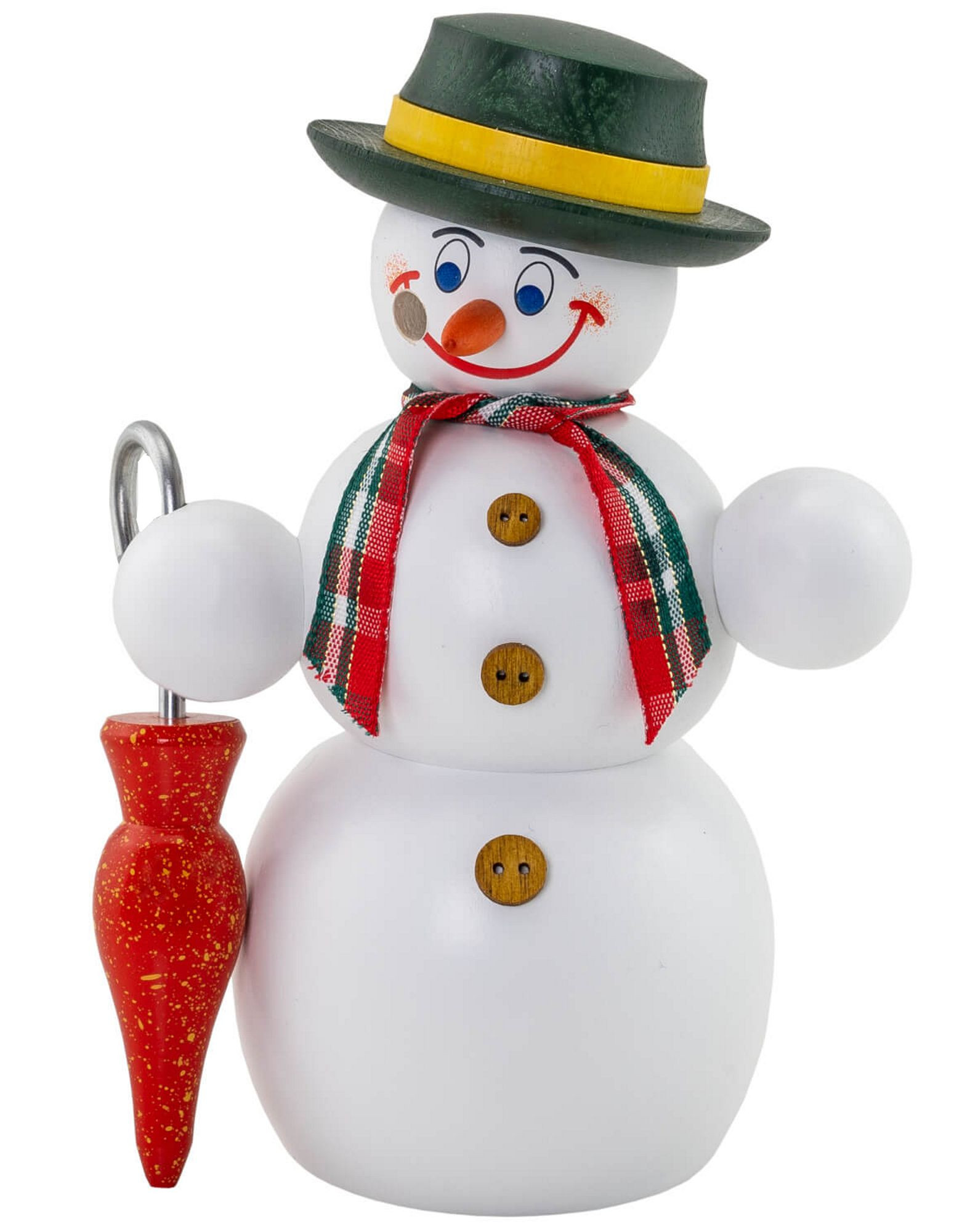 Räuchermann Schneemann mit Schirm - Die Freundlichen Räuchermann Schneemann mit Schirm - Die Freundlichen