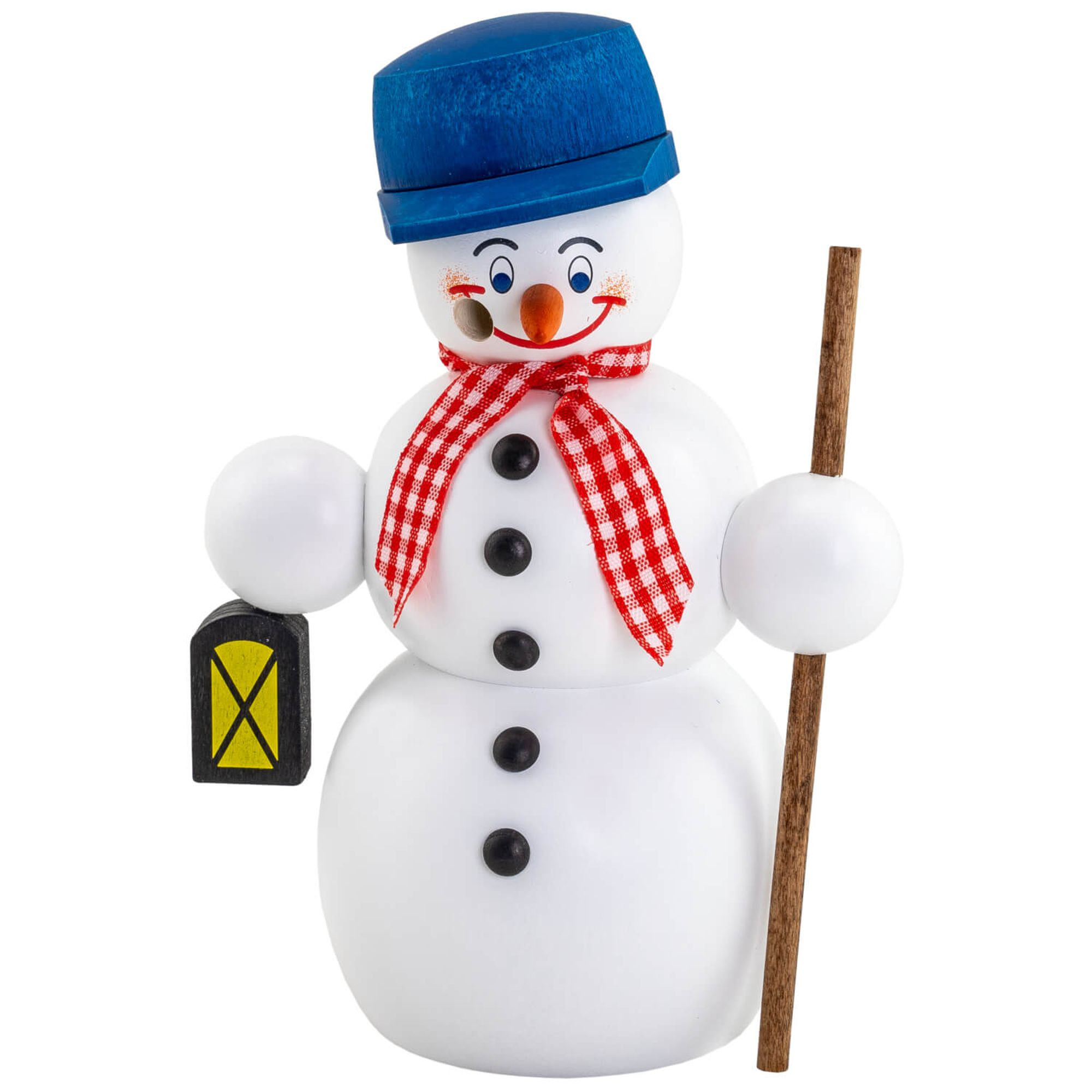 Räuchermann Schneemann Wanderer - Die Freundlichen Räuchermann Schneemann Wanderer - Die Freundlichen