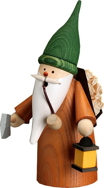 Seiffener Volkskunst eG Räuchermann Holzsammlerwichtel Seiffener Volkskunst eG Räuchermann Holzsammlerwichtel
