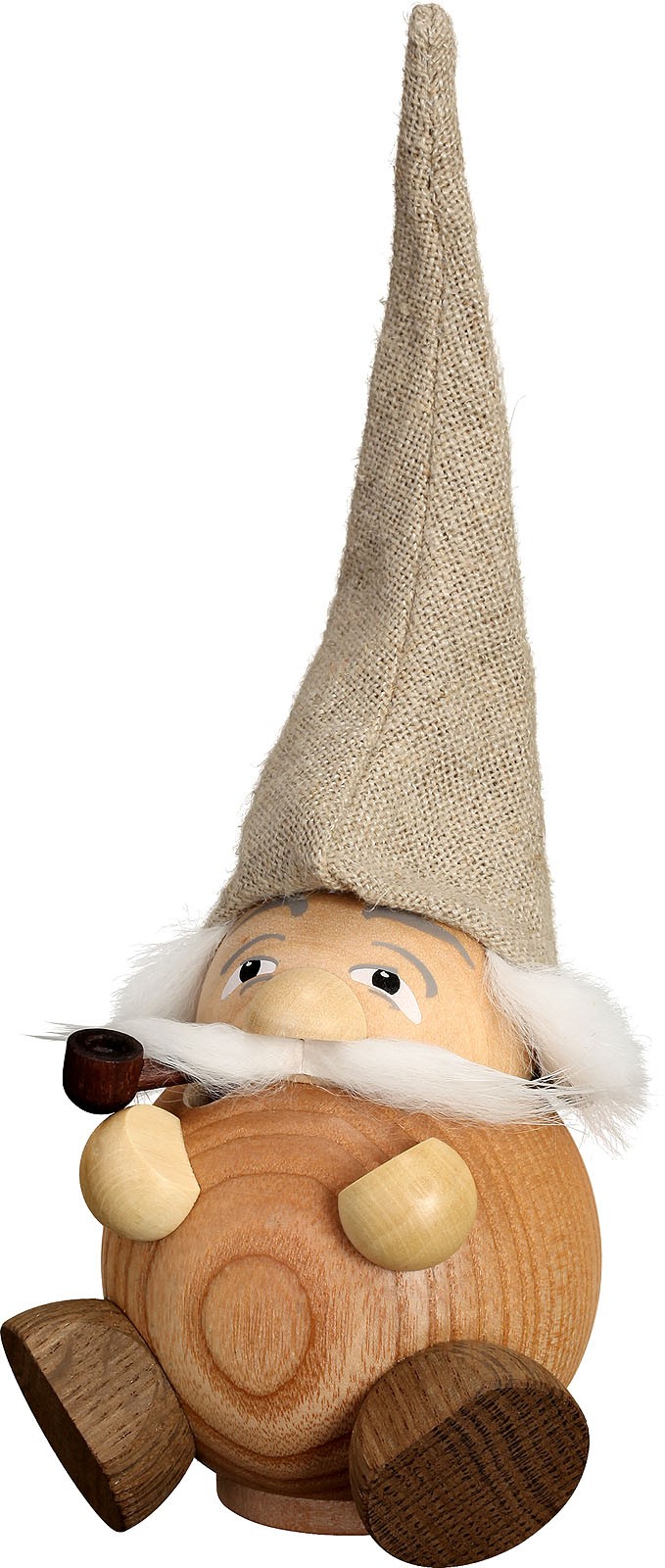 Seiffener Volkskunst eG Kugelräucherfigur Waldzwerg, natur Seiffener Volkskunst eG Kugelräucherfigur Waldzwerg, natur