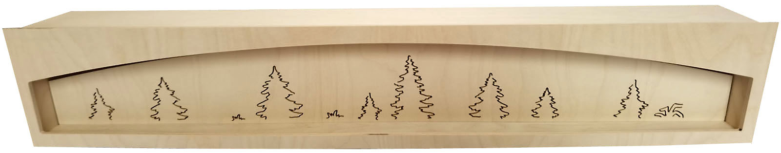 Taulin Schwibbogen-Untersatz, unbeleuchtet - 84 cm Taulin Schwibbogen-Untersatz, unbeleuchtet - 84 cm