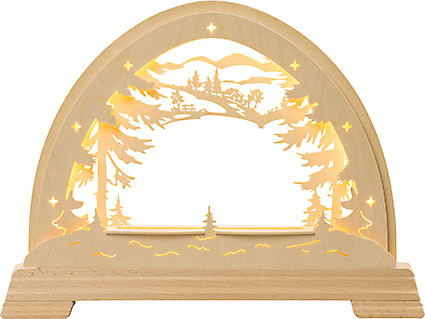 Taulin Schwibbogen Wald - Leerbogen, LED-Band Taulin Schwibbogen Wald - Leerbogen, LED-Band