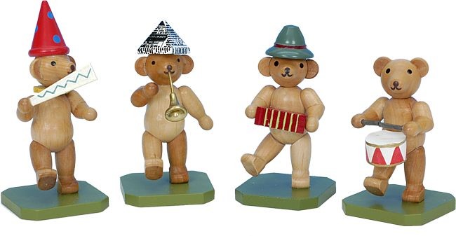 ChristianUlbricht Teddybärenkapelle 4-teilig ChristianUlbricht Teddybärenkapelle 4-teilig