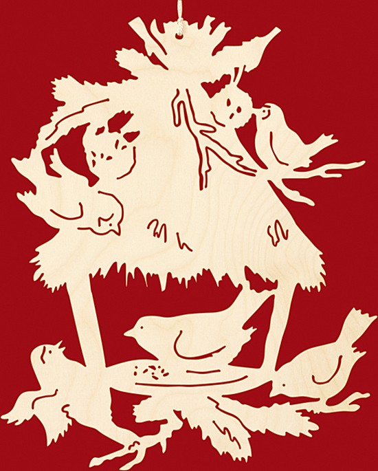 Taulin Fensterbild Weihnachten Vogelfütterung Taulin Fensterbild Weihnachten Vogelfütterung