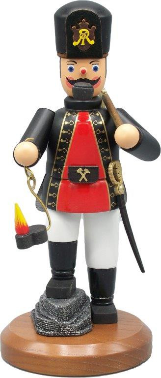 HoDreWa Legler Räuchermann Bergmann mit Licht und Erzstück - rot HoDreWa Legler Räuchermann Bergmann mit Licht und Erzstück - rot