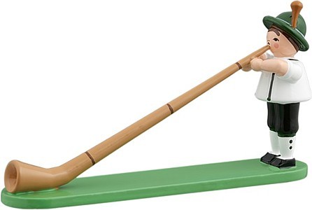 Ellmann Bayernmusikant mit Alphorn Ellmann Bayernmusikant mit Alphorn