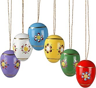 Ellmann Osterschmuck 6teilig Eier Ellmann Osterschmuck 6teilig Eier